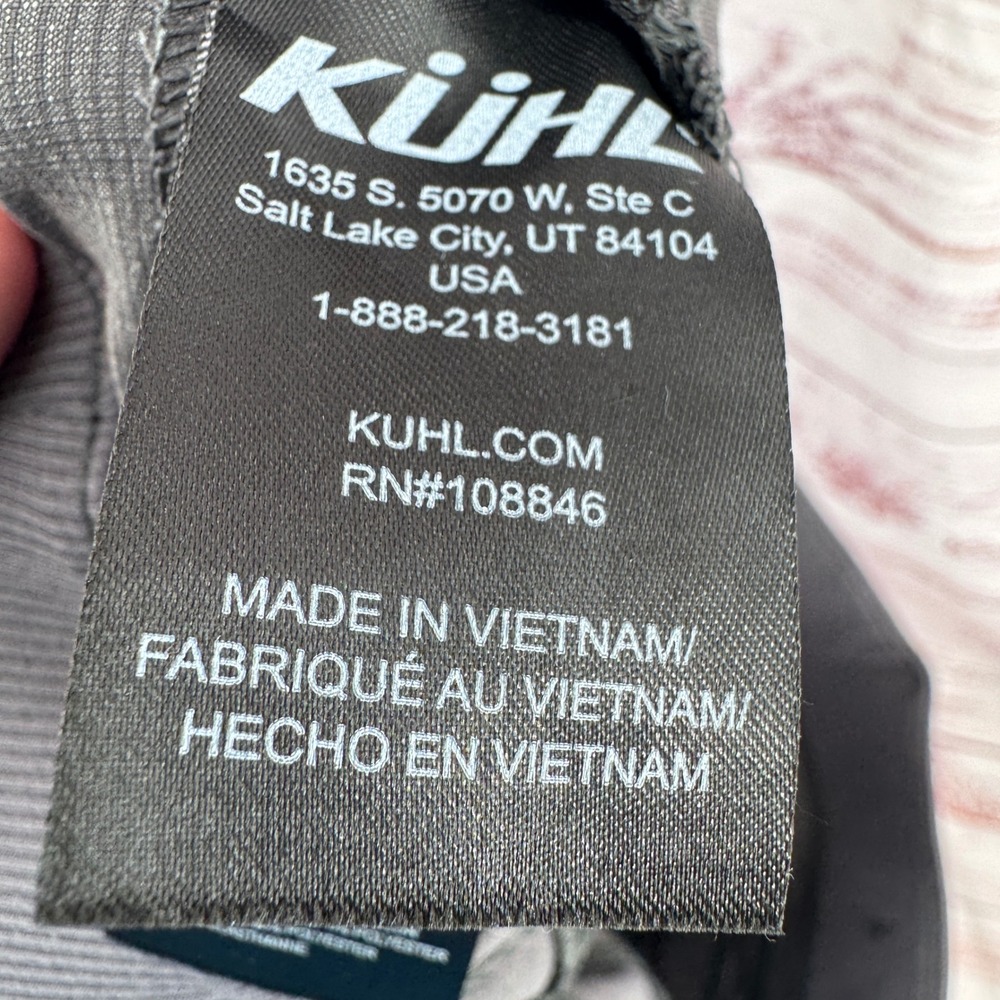 Kuhl Trekr Pants Womens Medium Regular Gray Hiking Outdoor Stretch Trail - Picture 9 of 10
